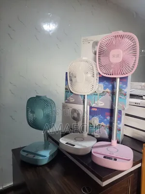 Folding Multifunctional Rechargeable Fan