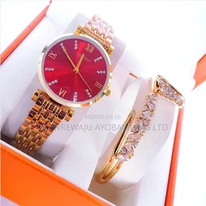 Keep Moving Bracelet and Watch for Ladies