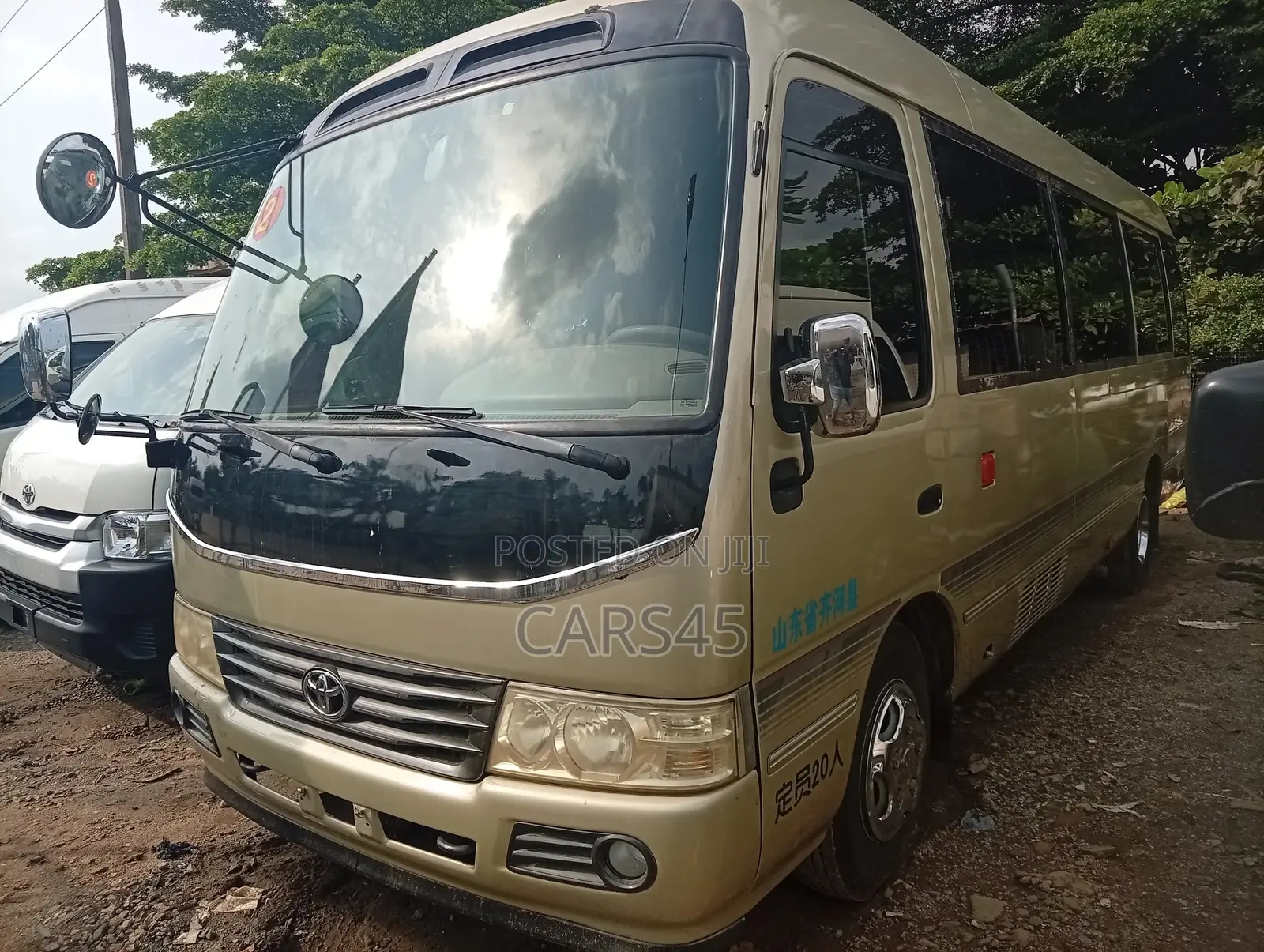 Toyota Coaster 2018 Gold