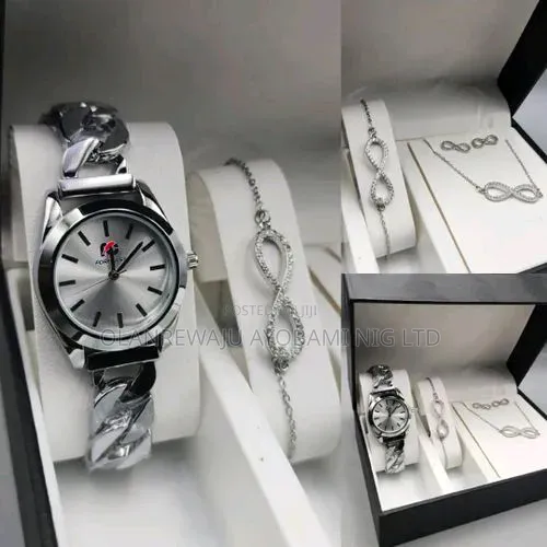 Forecast Very Beautiful Silver Wristwatch