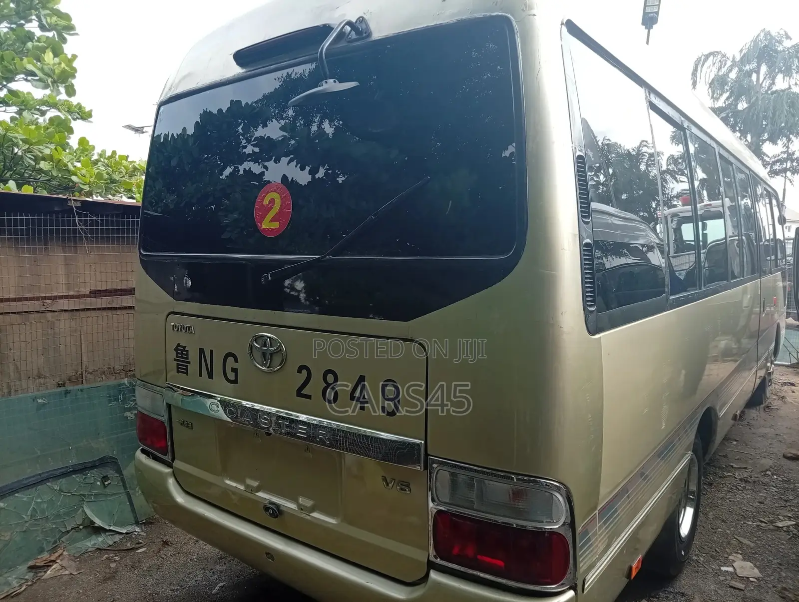Toyota Coaster 2018 Gold