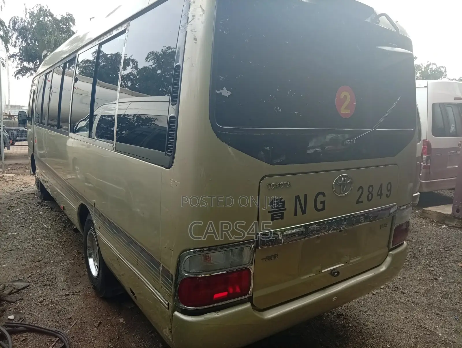 Toyota Coaster 2018 Gold