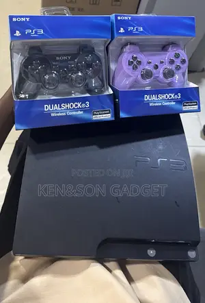 Uk Used Ps3 Comes With 2 Controllers and 12 Games Inside