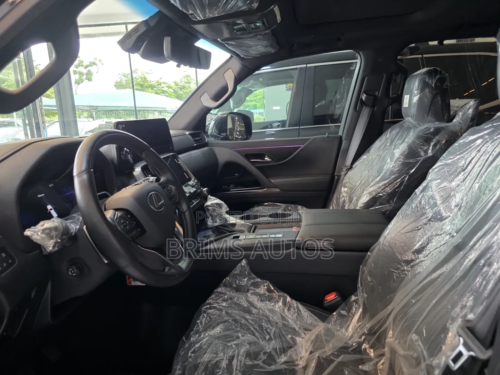 New Lexus LX 2025 Black