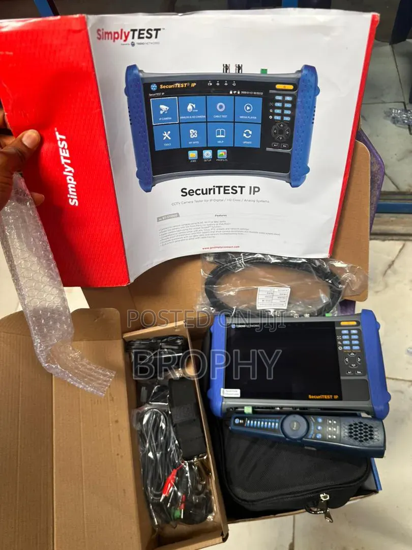 Single Security Camera Tester to Power, Configure and Document
Meter