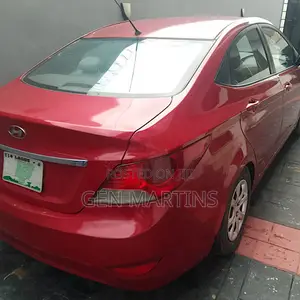 Hyundai Accent 2013 Red