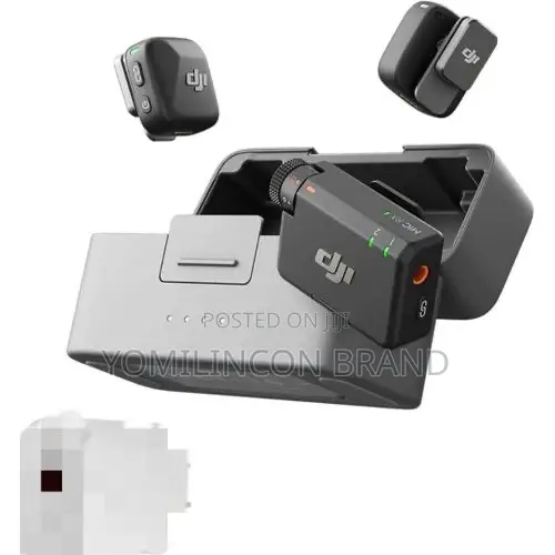 *Dji Mic Mini 2tx + Rx + Charging Case*