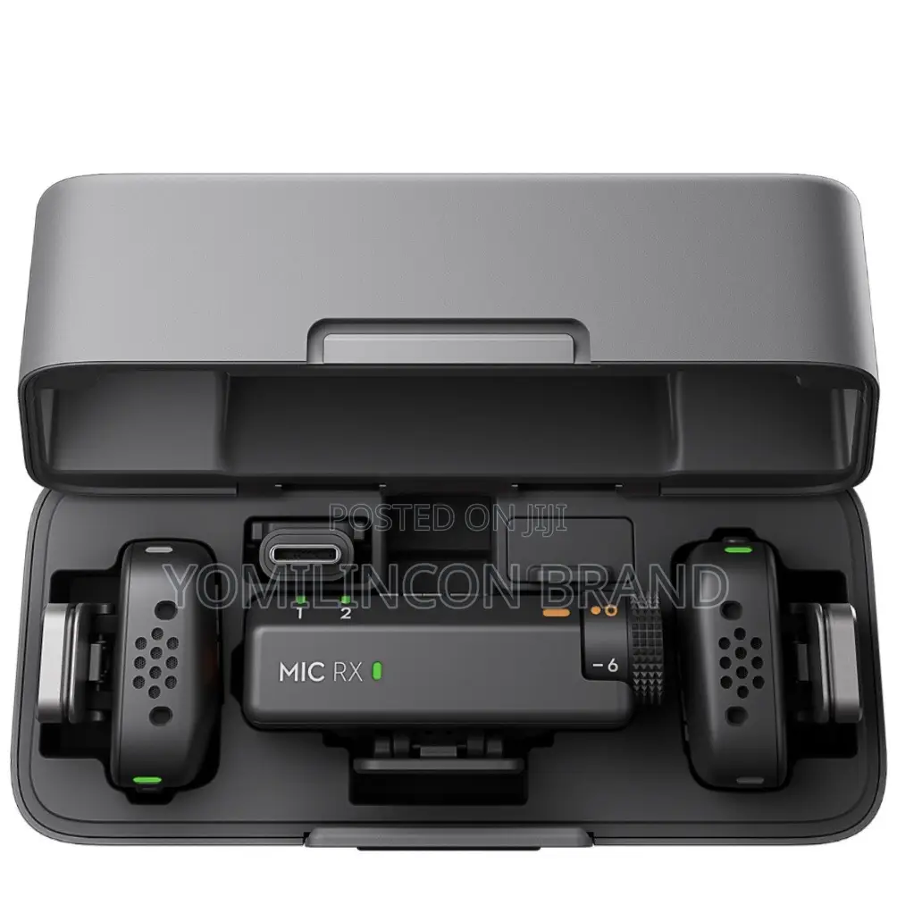 *Dji Mic Mini 2tx + Rx + Charging Case*