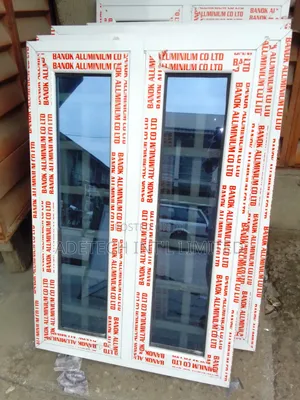 Noble Aluminium Casement Window With Net and Burglary Proof