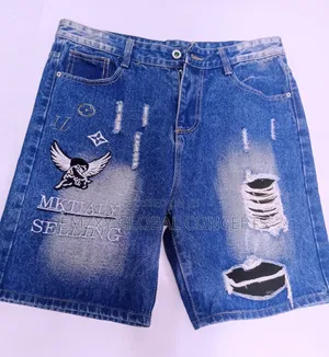 Blue Shorts Denim Jeans