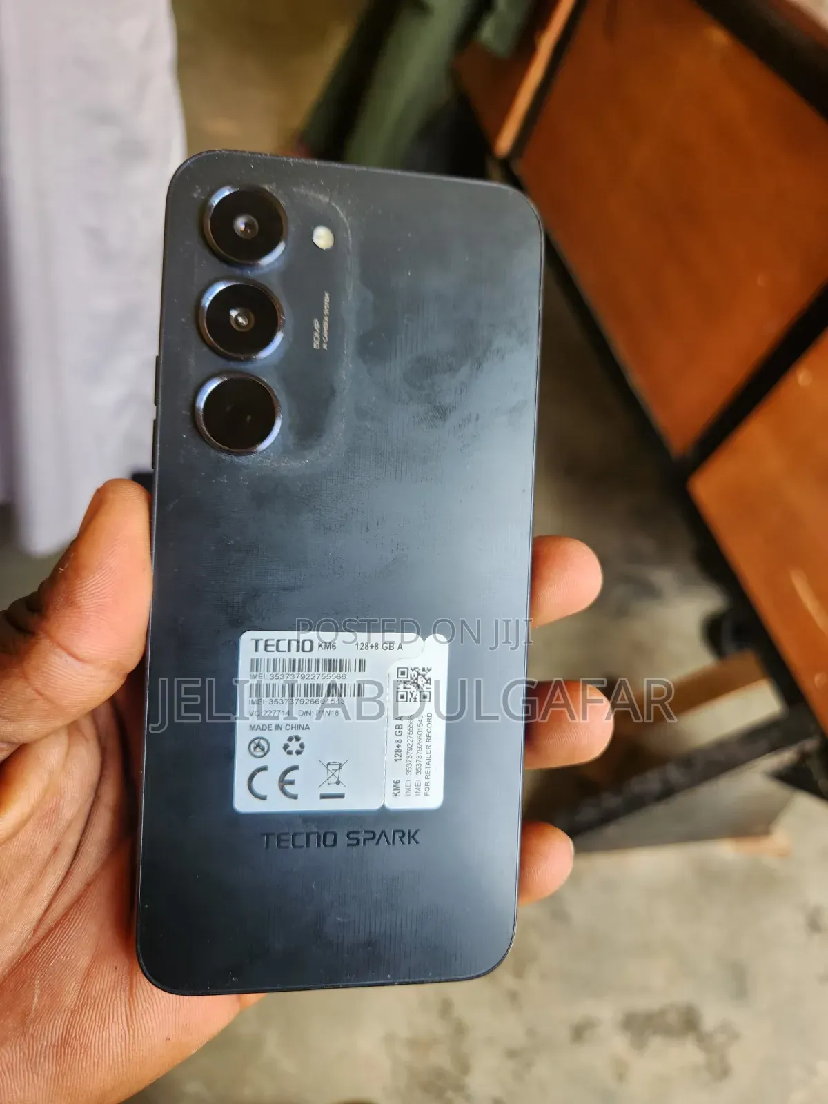 Tecno Spark 40 Pro 128 GB Black
