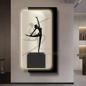 Modern Led Wall Lamps Minimalism Crystal Porcelain for Living Room