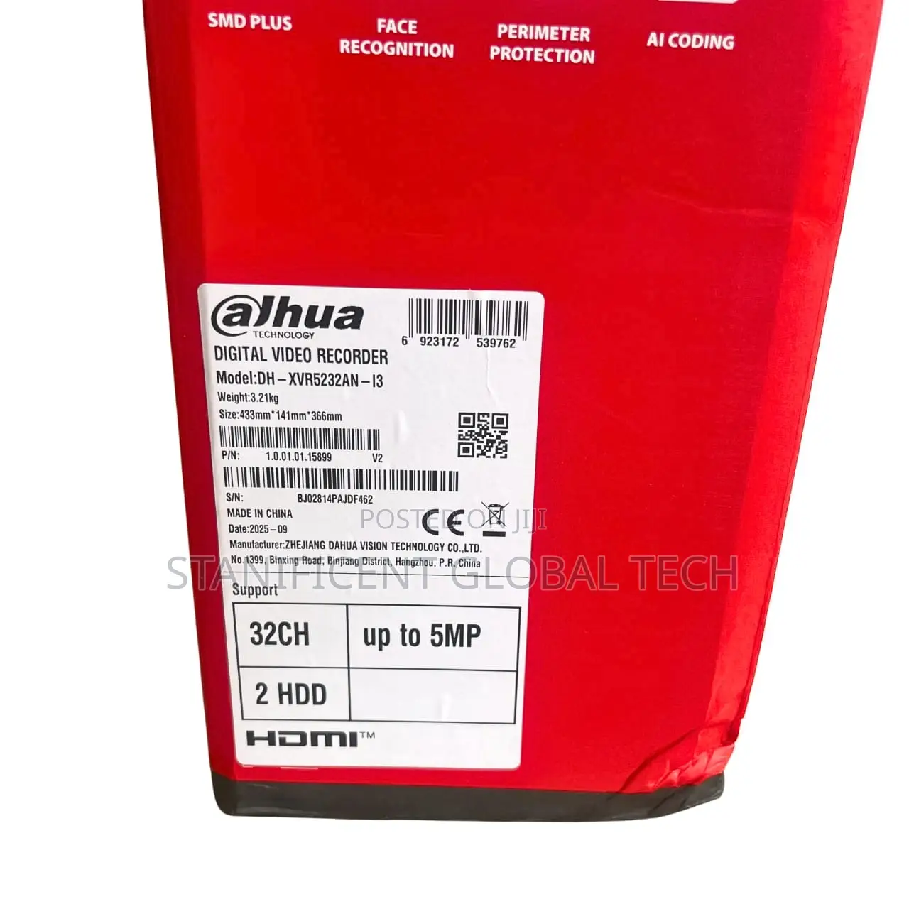 Dahua 5mp 32ch Audio Dvr