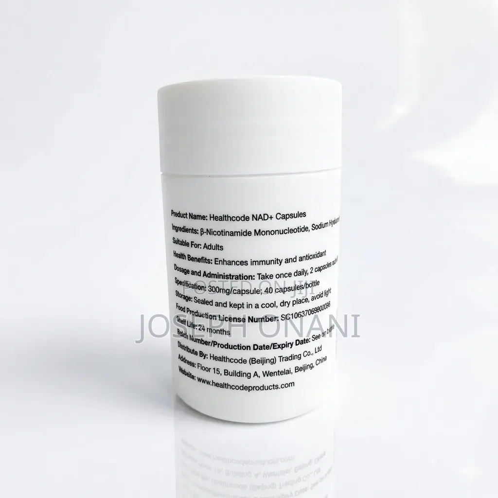 Nad+ Capsule for Energy Boost and Anti-Aging