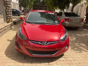 Hyundai Elantra 2013 Red
