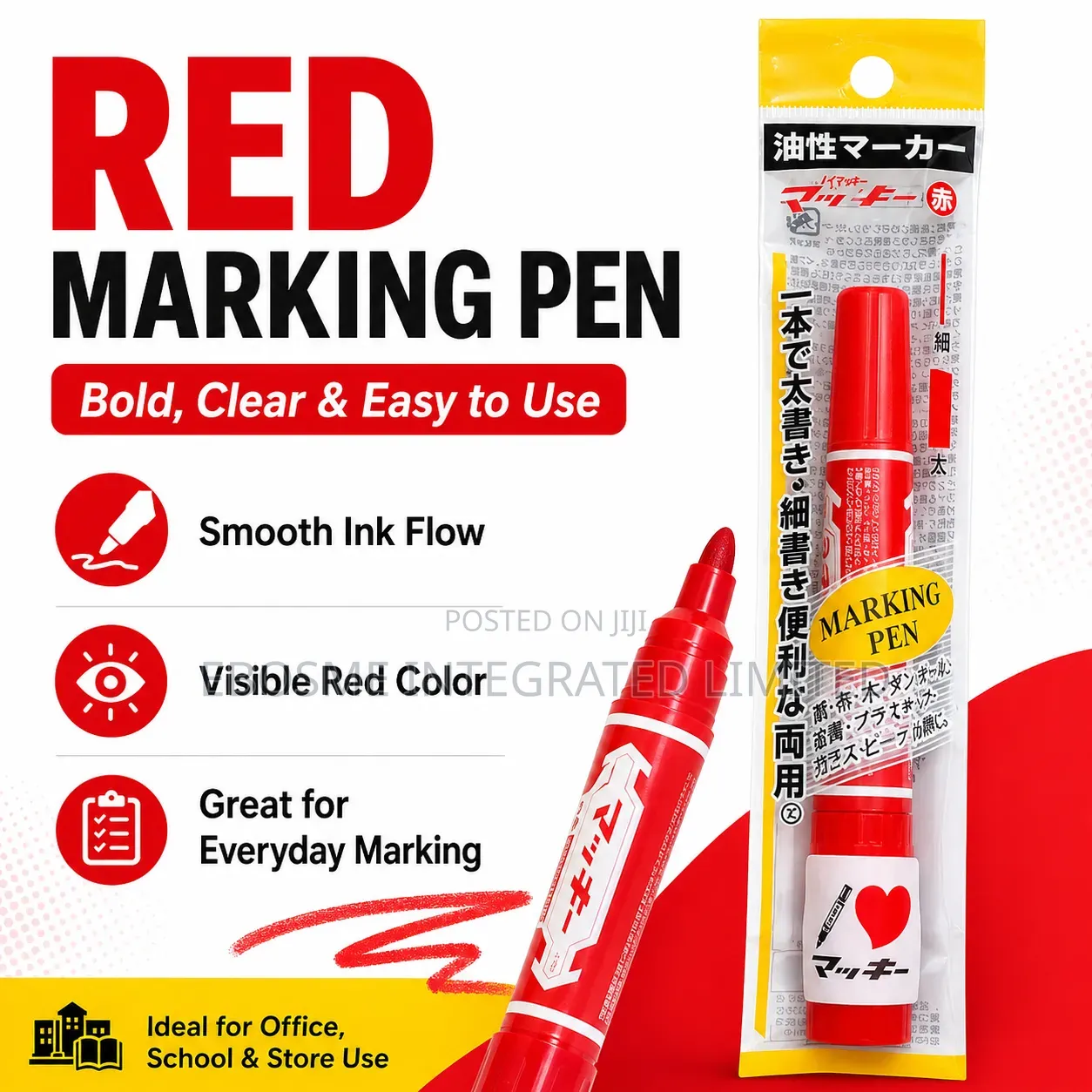 Red Marking Pen