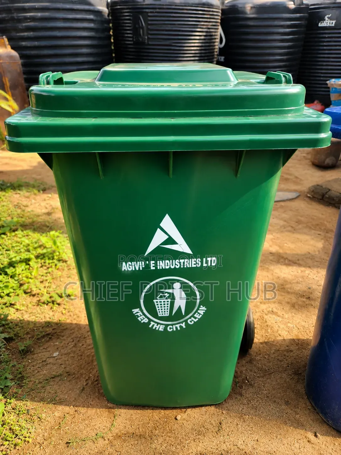 Agivil 240l Wastebin