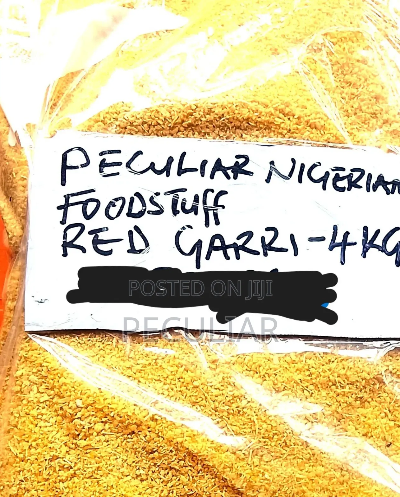 Peculiar Foodstuffs