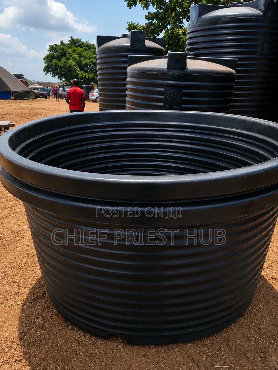 Rubber Fish Pond Tank