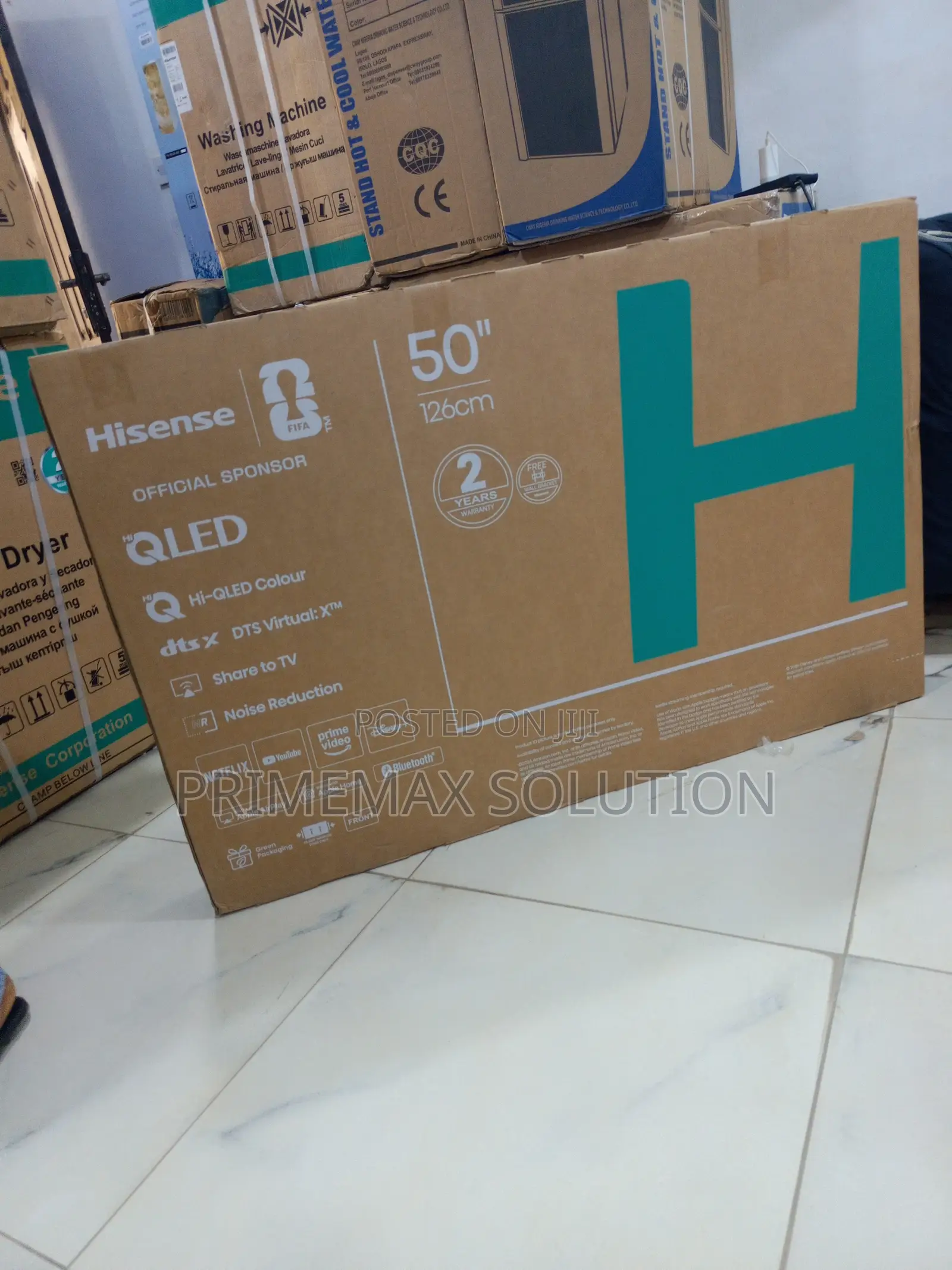 50" of Smart Qled Magic From Hisense