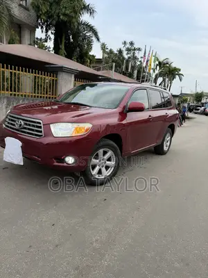 Toyota Highlander 2009 Burgundy