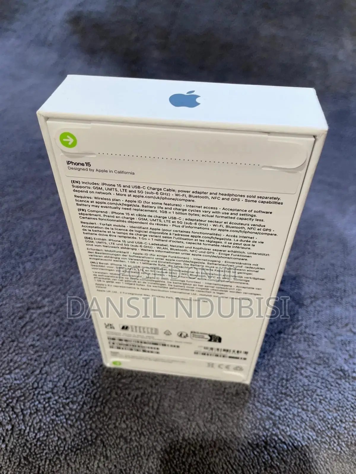 New Apple iPhone 15 128 GB Black