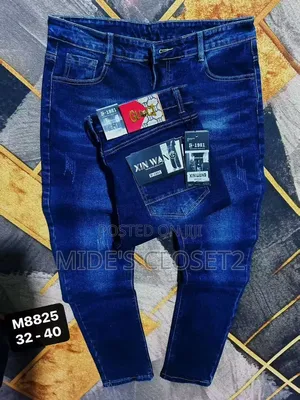 Premium Plain Straight Denim