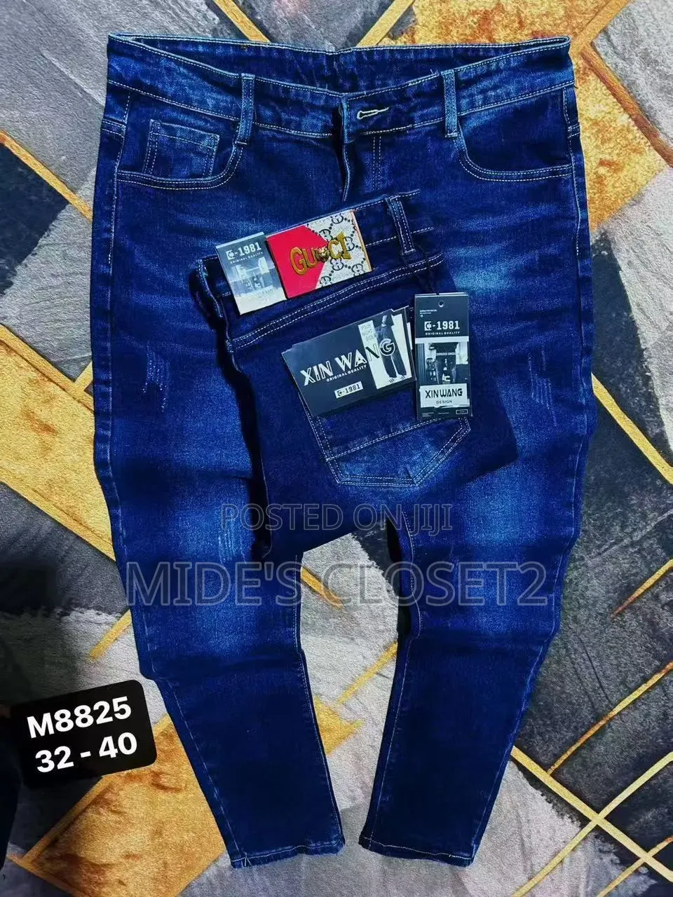 Premium Plain Straight Denim