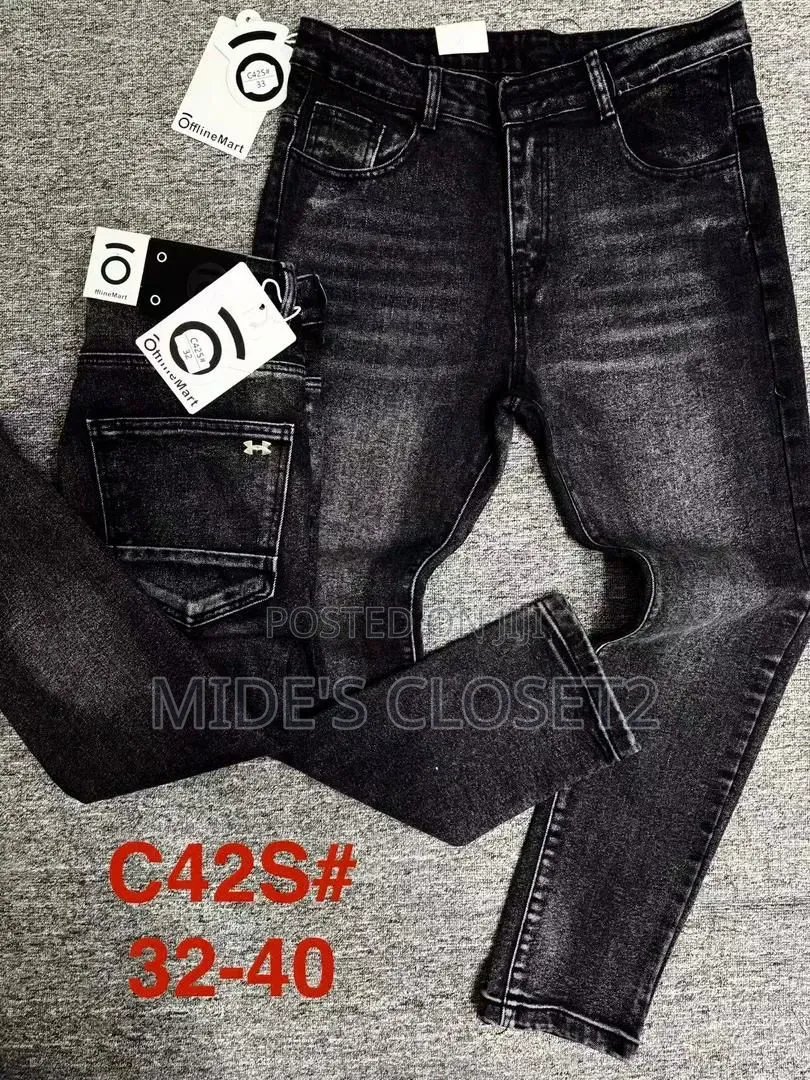 Premium Plain Straight Denim