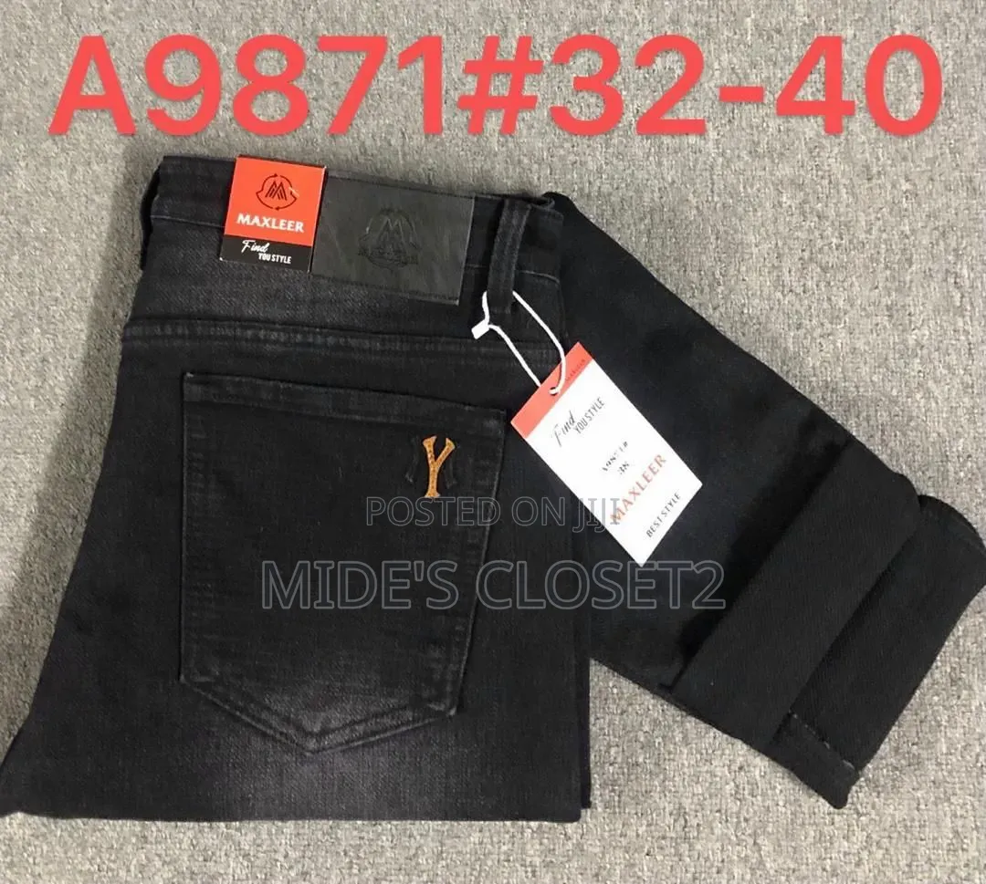 Premium Plain Straight Denim