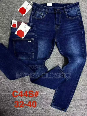 Premium Plain Straight Denim