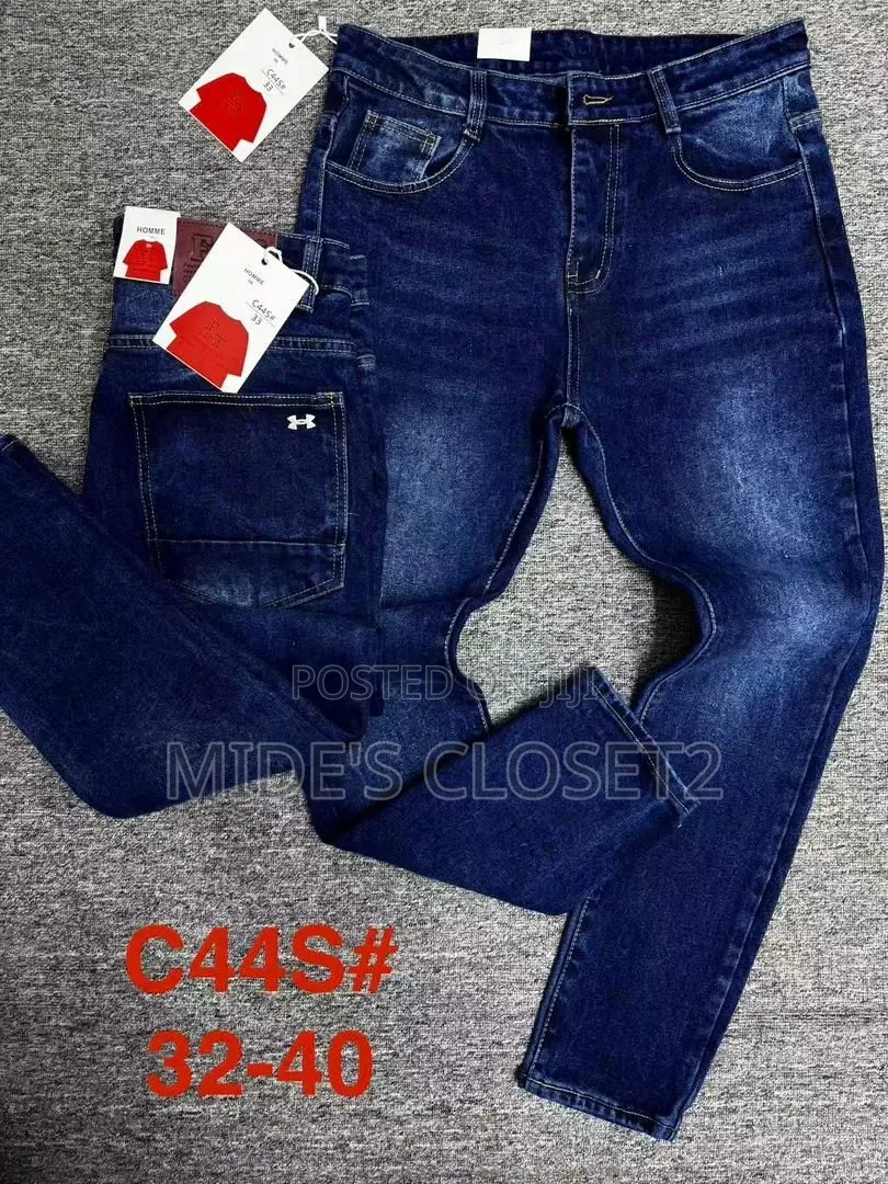 Premium Plain Straight Denim