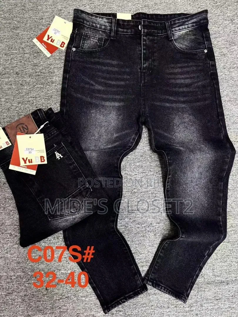 Premium Plain Straight Denim