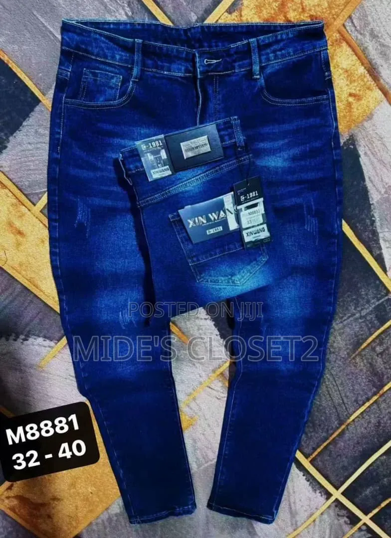 Premium Plain Straight Denim