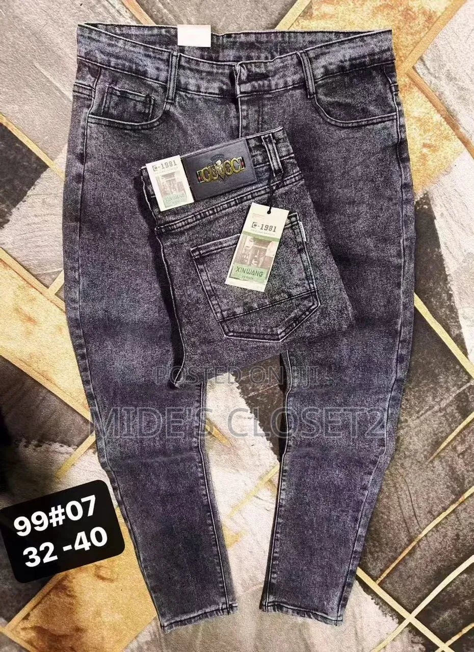 Premium Plain Straight Denim