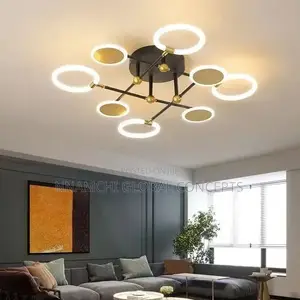 Modern Crystal Chandelier Hanging Light Candle Style Crystal Lighting
