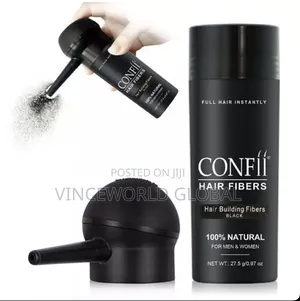 Confii Hair Building Fibres + Applicator Pump