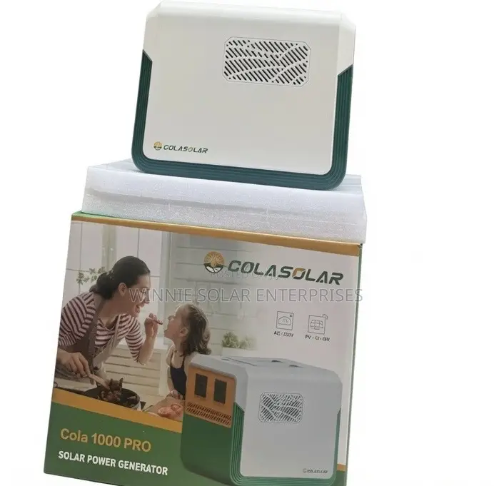 Cola 1000 Pro Solar Generator With 200w Panel