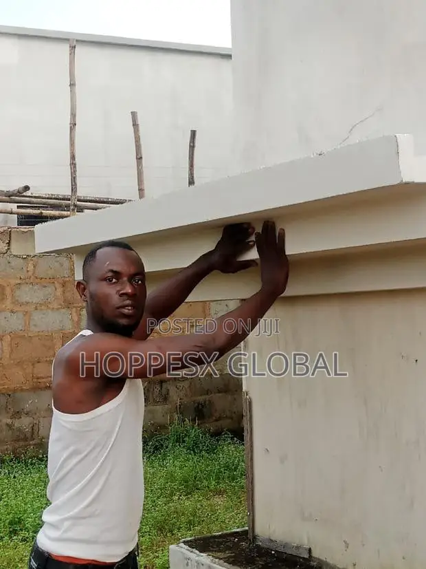 Light Weight Polystyrene Parapet.