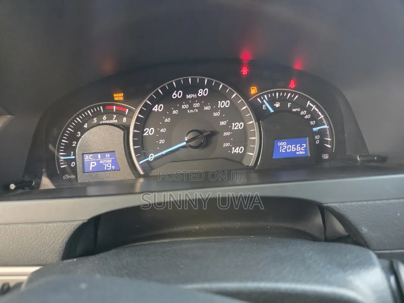 Toyota Camry 2012 Black