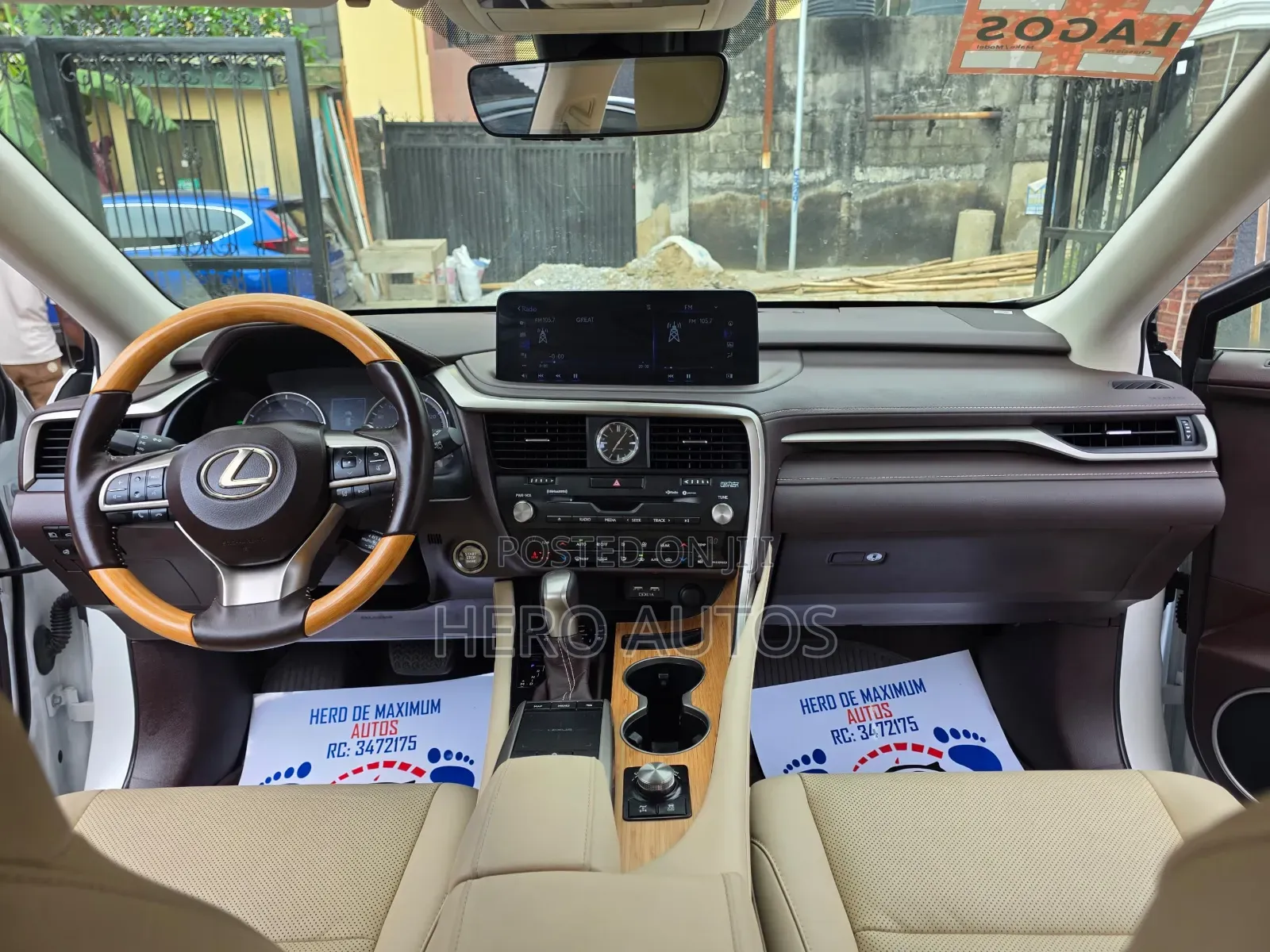 Lexus RX 2020 White