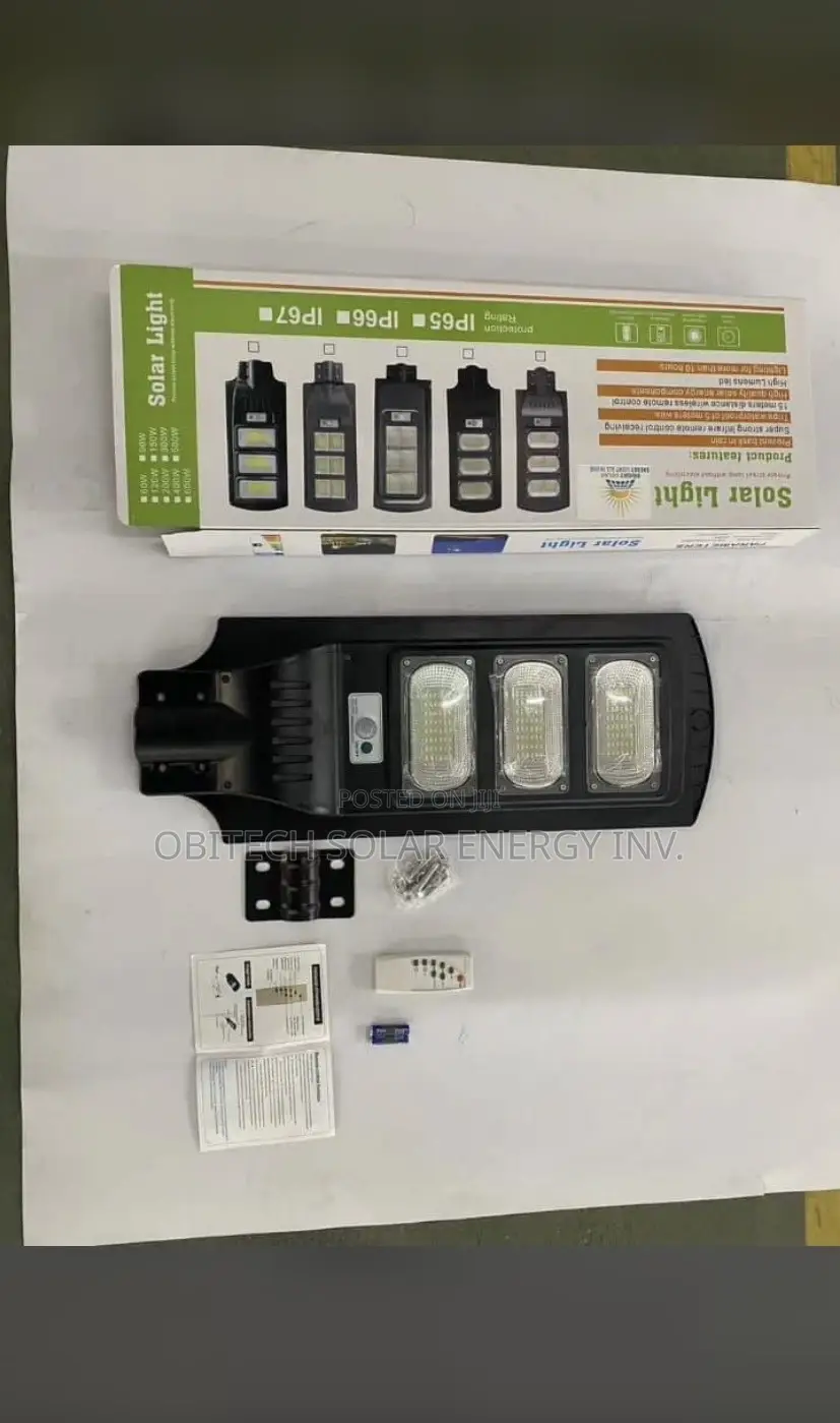 3-Eye Solar Street Light