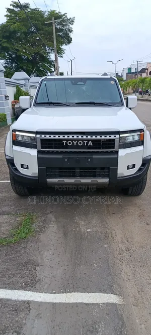 Toyota Land Cruiser Prado 2024 White