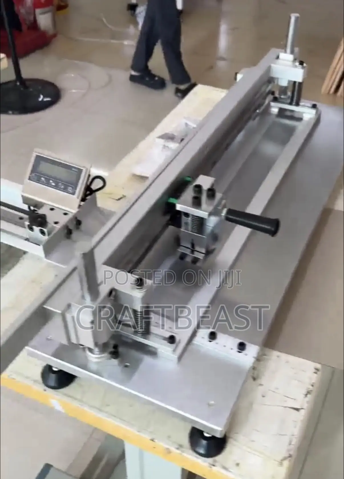520mm Manual v Grooving Machine (With Digital Vernier Caliper)