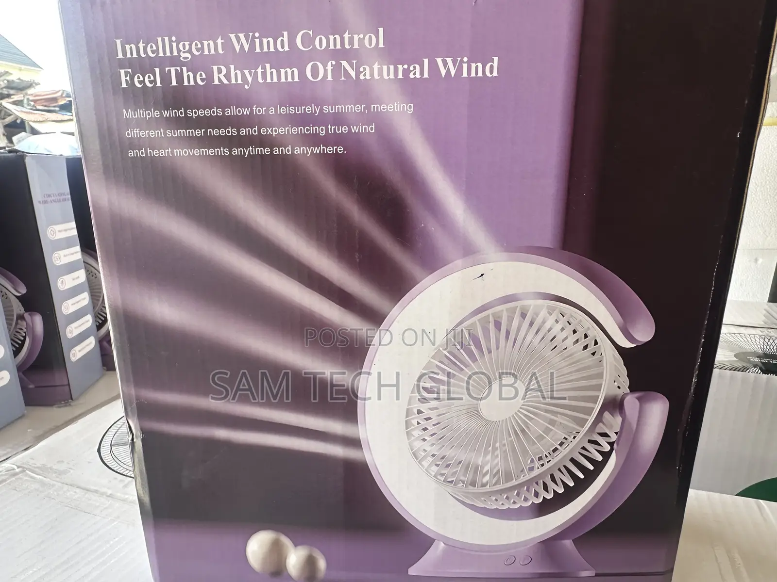 Table Solar Fan