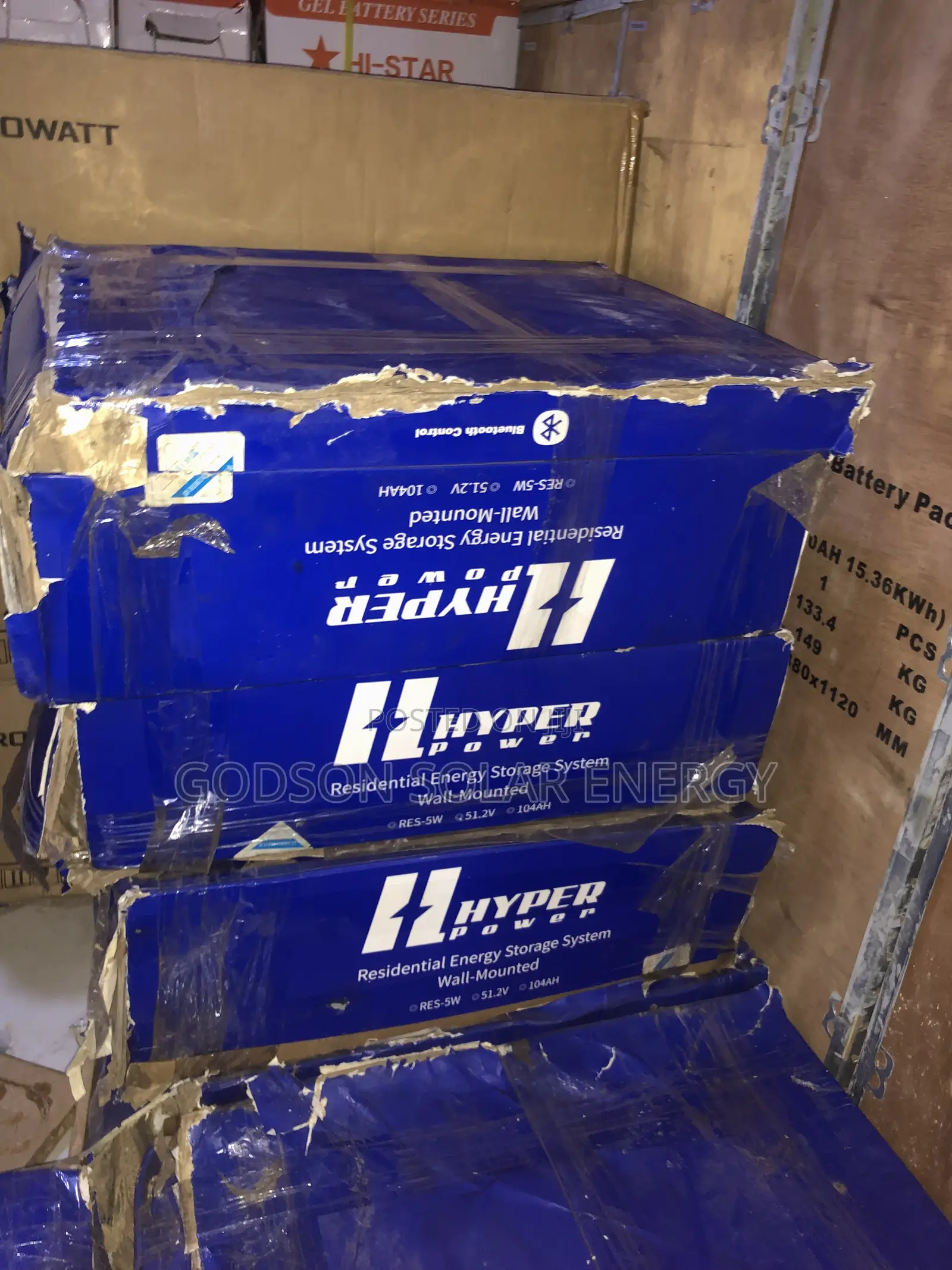 Hyper Power Lithium Ion Solar Battery