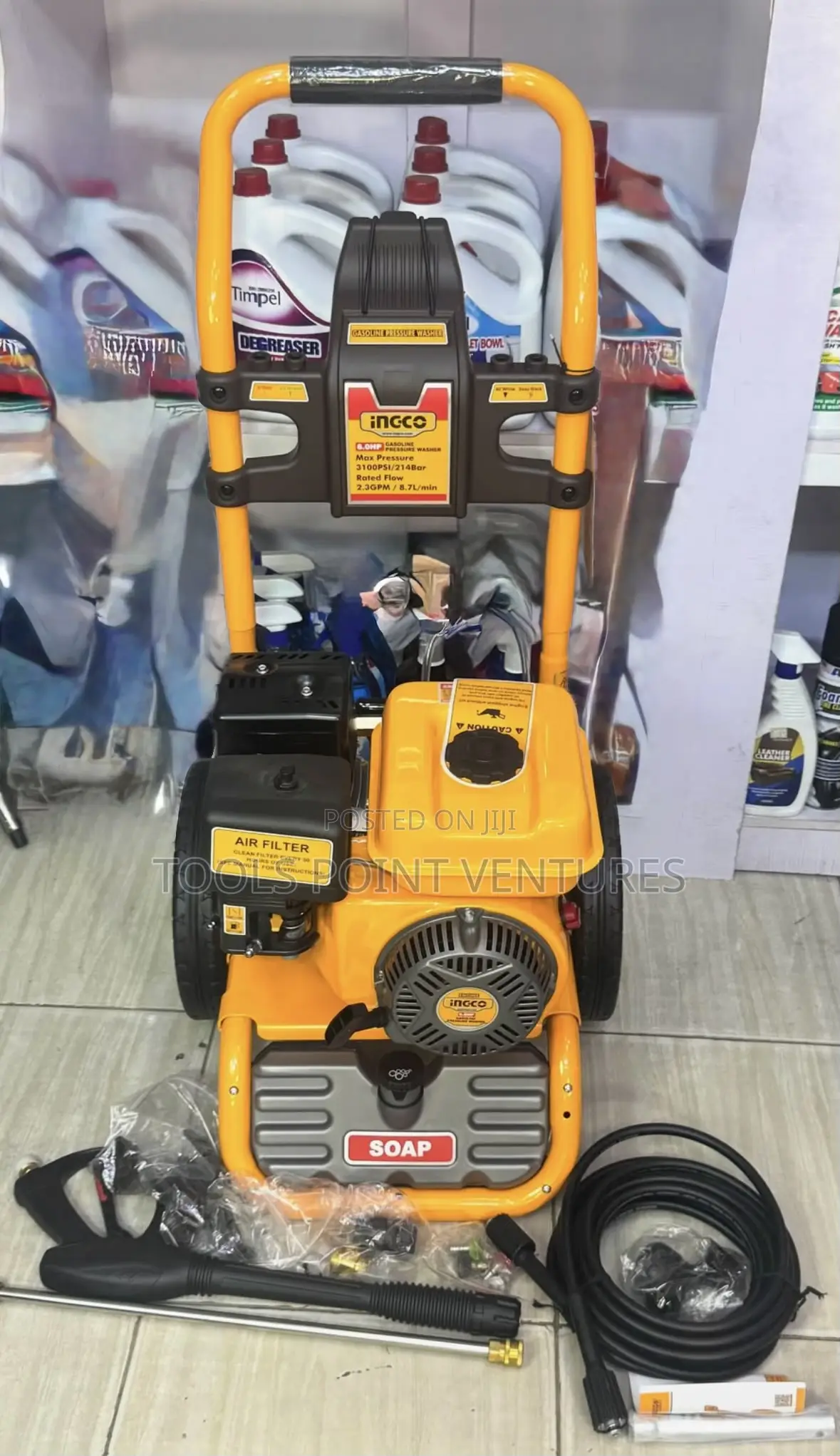 Ingco Gasoline Pressure Washer