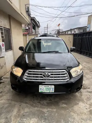Toyota Highlander 4x4 2008 Black