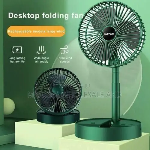 Telescopic Rechargeable Mini Fan