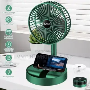 Telescopic Rechargeable Mini Fan